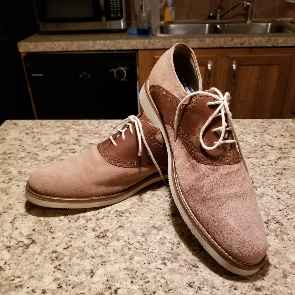 Chaps saddle oxfords